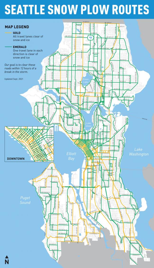 City of Seattle prepares for winter weather Westside Seattle